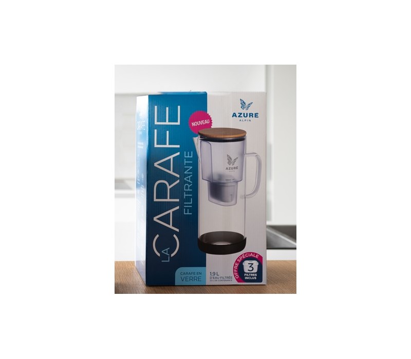 La Carafe Filtrante en Verre